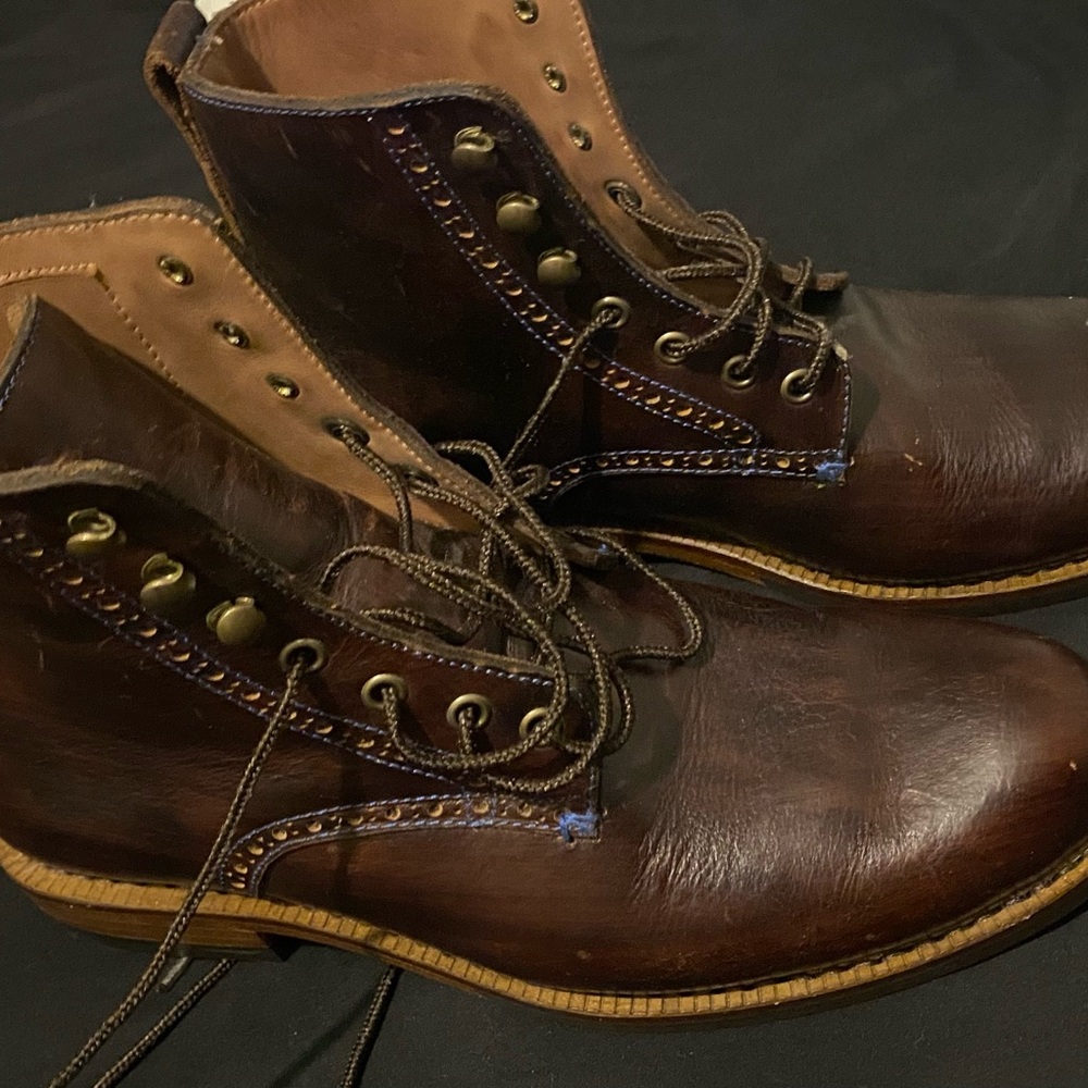 COPY - Cat’s paw Brown Leather Heritage Boots